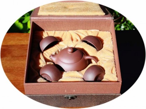 Buy Chinese tea set Zisha travel 